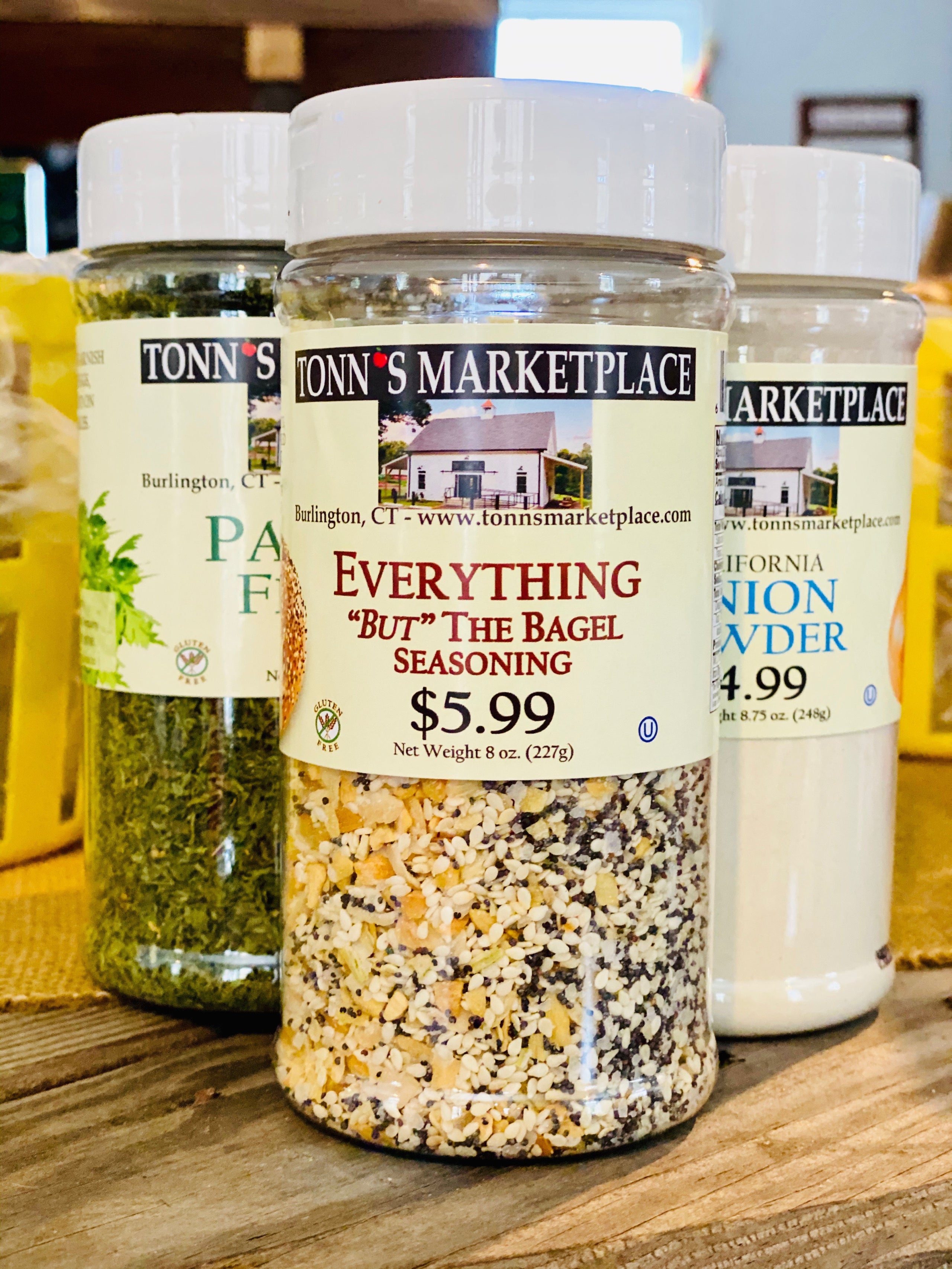 Everything Bagel Seasoning 8oz (Salt Free)  Internet Spices, Rubs, Sauces  and Seasonings